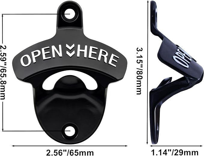 Wall Mounted Bottle Opener Stainless - Image 5