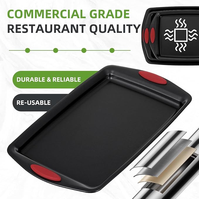 5-Piece Nonstick Baking Pans Set - Image 4