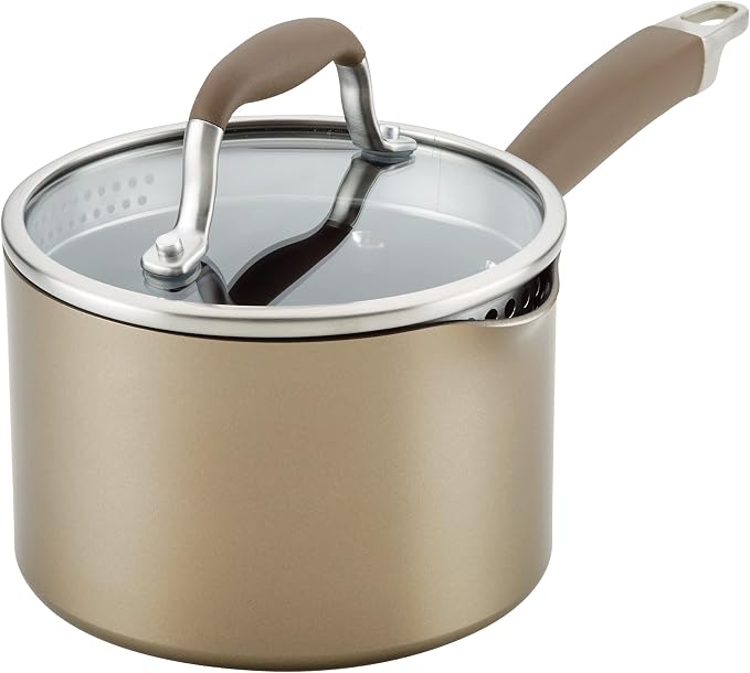 Anolon Advanced Home Hard Anodized Nonstick Sauce Pan/Saucepan by Anolon
