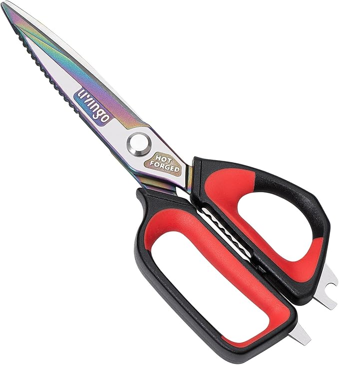 LIVINGO Heavy Duty Kitchen Shears by LIVINGO