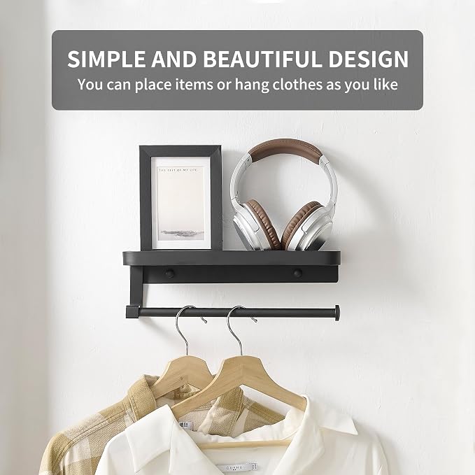 JOOM Hand Towel Holder for Bathroom -Paper Towel Holder Wall Mount - Image 3