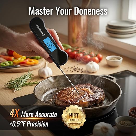 0.5 Sec Instant Read Meat Thermometer Digital - Image 3