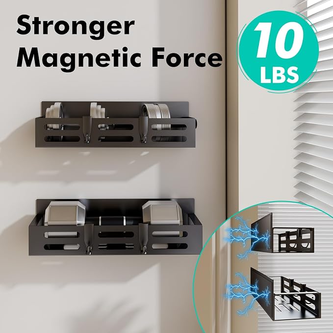 SETBAOO 6 Pack Magnetic Spice Rack - Image 3