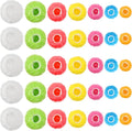 175Pcs 7 Colors Reusable Elastic Food Covers, Sublaga 7 Sizes Plastic Bowl by Sublaga