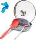 Spoon Rest for Kitchen Counter – Pot Lid Holder and Spoon Holder – Multipurpose by Unknown