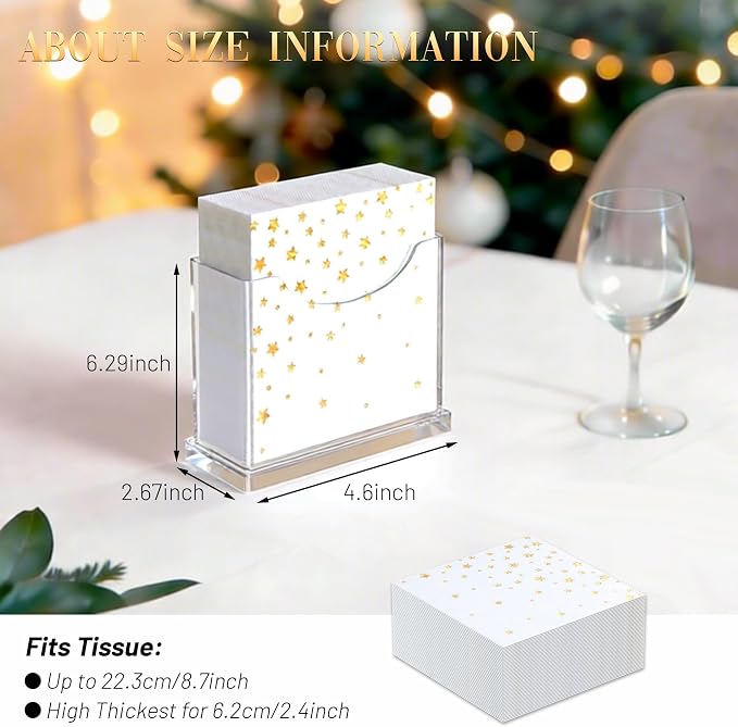 Cocktail Napkin Holder Table - Image 3