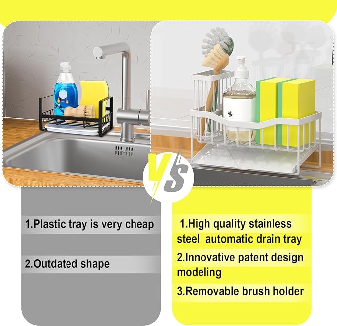 Fssvcd Maifan Sink Caddy Sponge Holder - Image 4