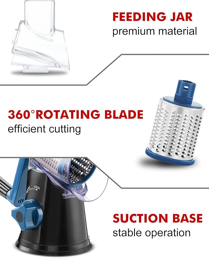 Cheese Grater Rotary, Rotary Grater - Image 6