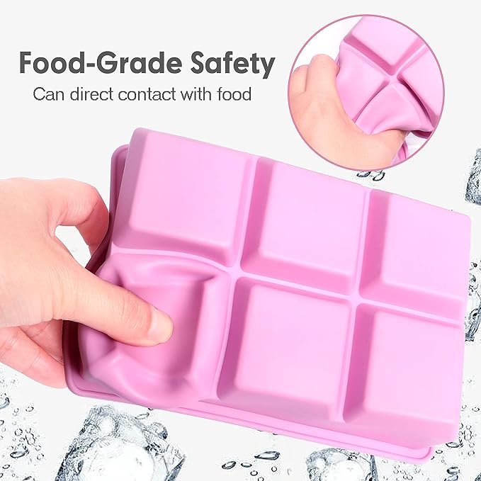 Excnorm Silicone Ice Cube Trays 3 Pack - Image 5