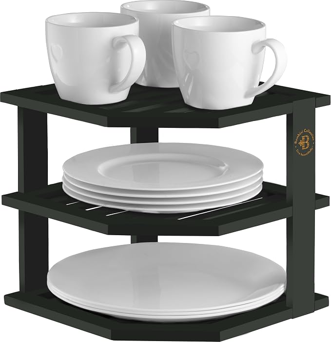 Bambüsi Plate Organizer for Cabinet - Image 8