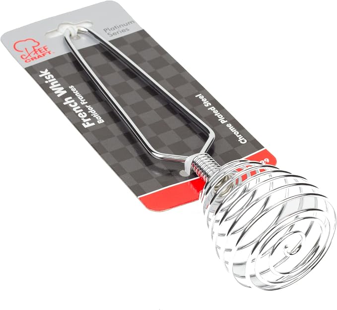 Chef Craft Select French Egg Whisk, 7.25 inches in Length, Stainless Steel - Image 2