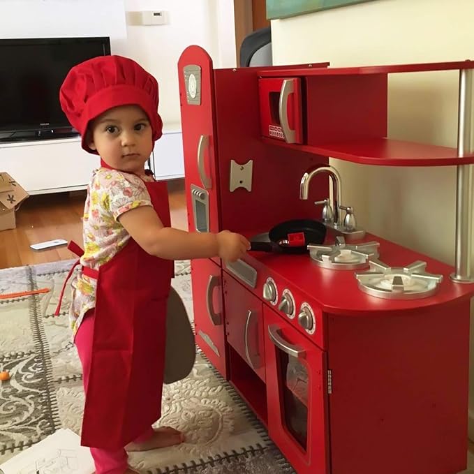 Novelty Place Kid's Apron with Chef Hat Set - Image 6