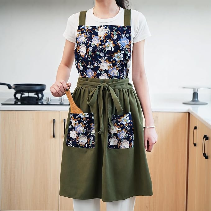 Pinknoke Vintage Pinafore Apron Dress - Image 9