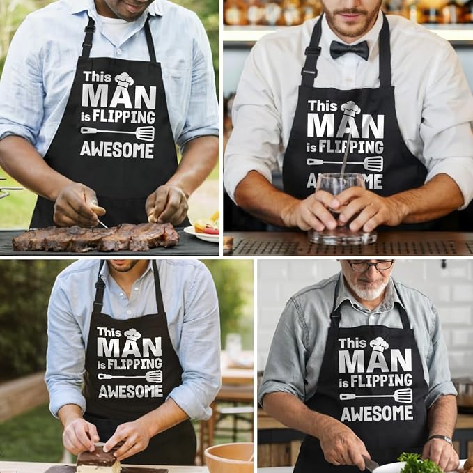 SANDJEST Funny Mens Aprons - Image 7