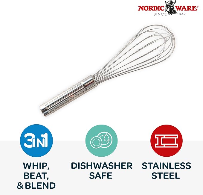 Nordic Ware Large Whisk, Stainless Steel - Image 3
