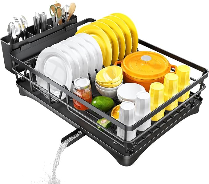 SNTD Dish Drying Rack for Kitchen Counter - Image 9
