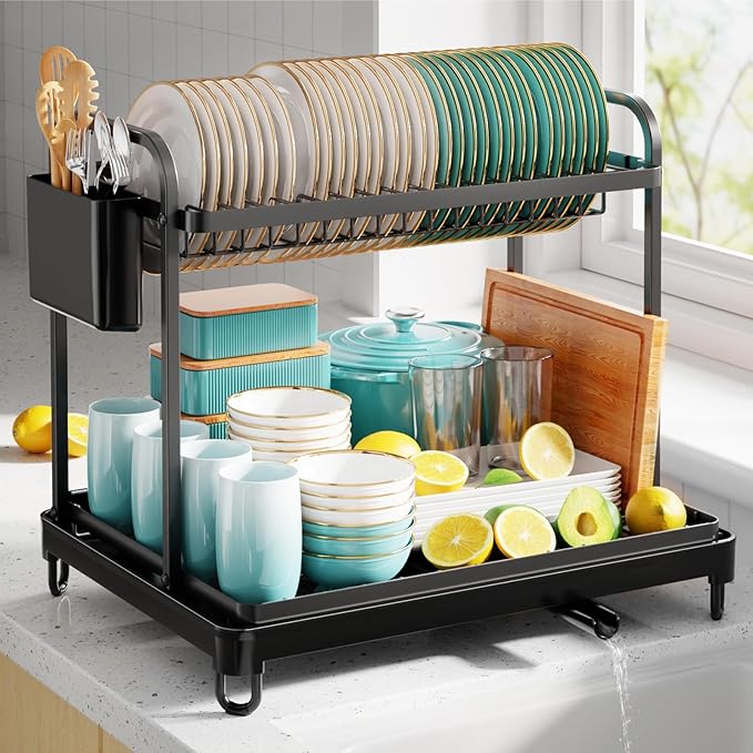Sakugi 2-Tier Dish Drying Rack by Sakugi