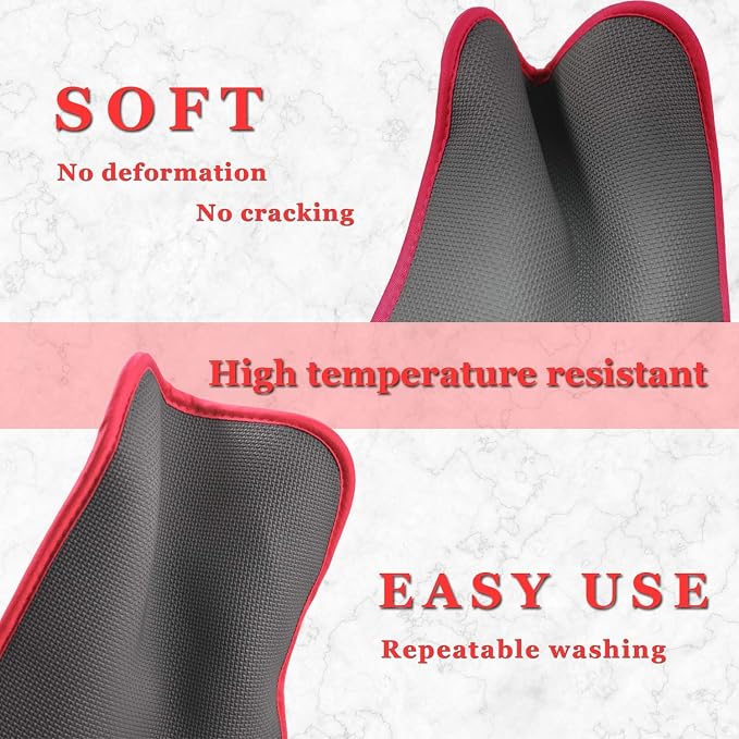 2Pcs Cotton and Neoprene Oven Pads Pot Holders - Image 7