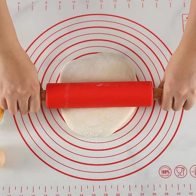 Silicone Rolling Pin Non Stick Surface, Rolling Pins - Image 6