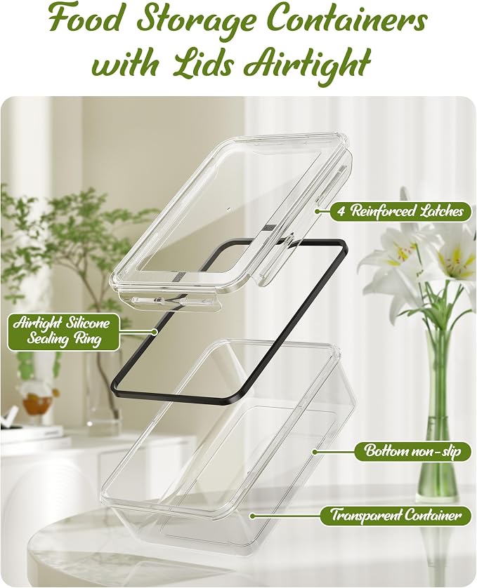 50 Piece Food Storage Containers - Image 3
