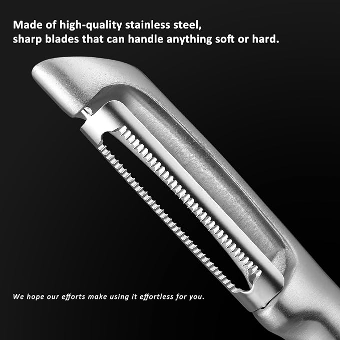Serrated Blade Premium I Type 304 Stainless Steel Multifunctional Kitchen - Image 3