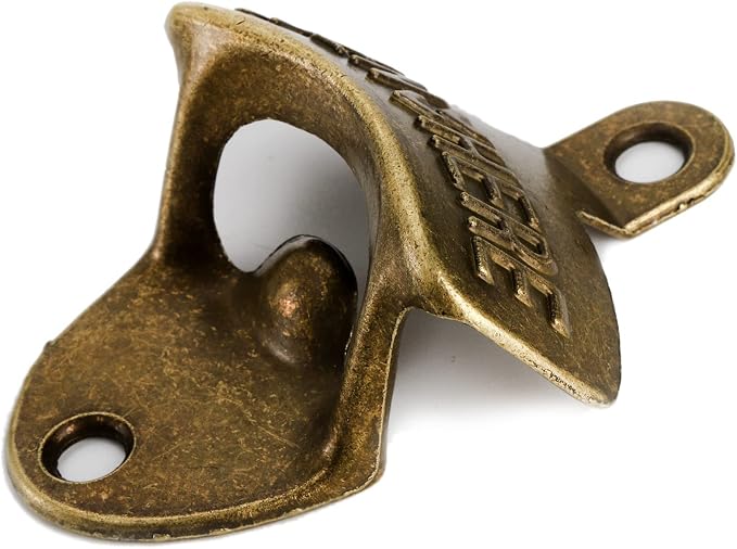 ZOOFOX 12-Piece Wall Mounted Vintage Metal Bottle Opener - Image 4