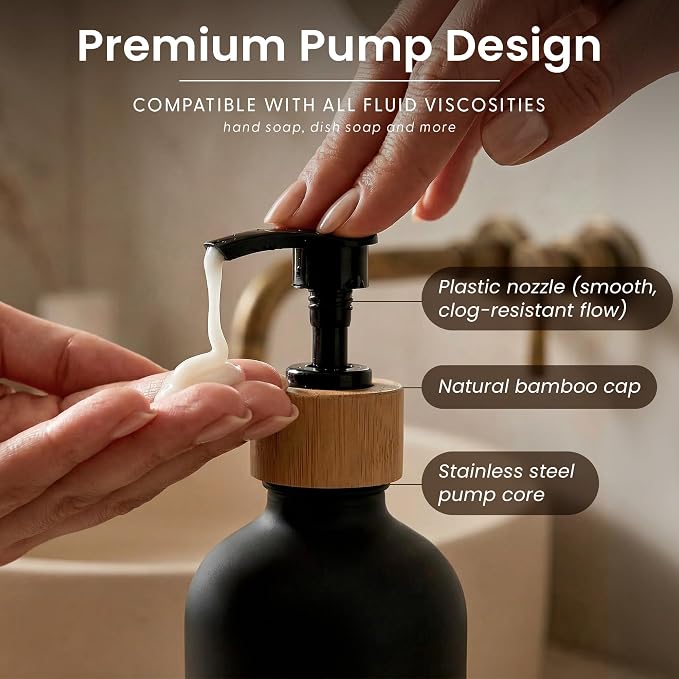 MaisoNovo Glass Dish Soap Dispenser - Image 5