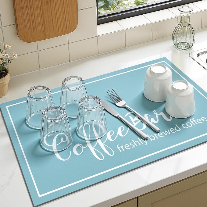 Findosom Dish Drying Mat, Cuttable Drying Mat - Image 7