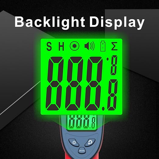 DEASOMIYE Infrared Thermometer Gun, -58℉～1022℉ Laser Thermometer Temperature Gun - Image 5