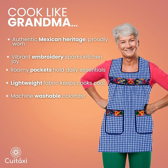 Cuitáxi Traditional Mexican apron - Image 4
