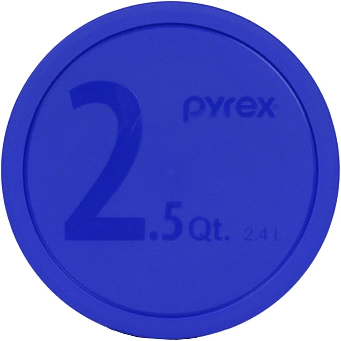 Pyrex 325-PC Blue 2.5Qt, 323-PC Red 1.5Qt 322-PC Blue 1Qt Mixing Bowl Lids - Image 2