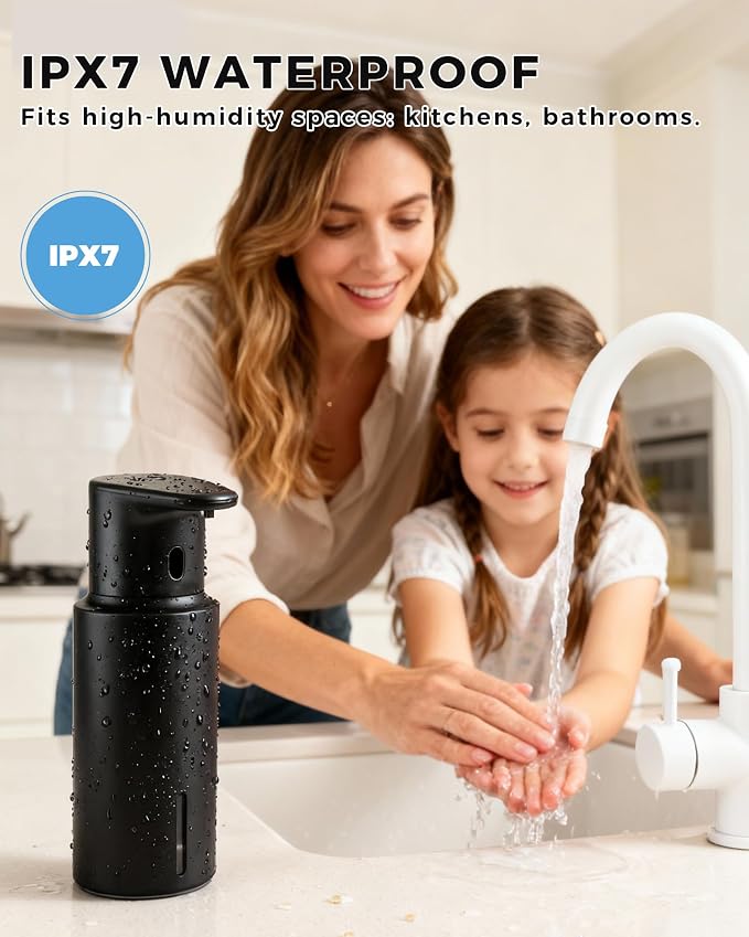 Automatic Liquid Soap Dispenser Touchless, 304 Stainless Steel Bottle Body - Image 7