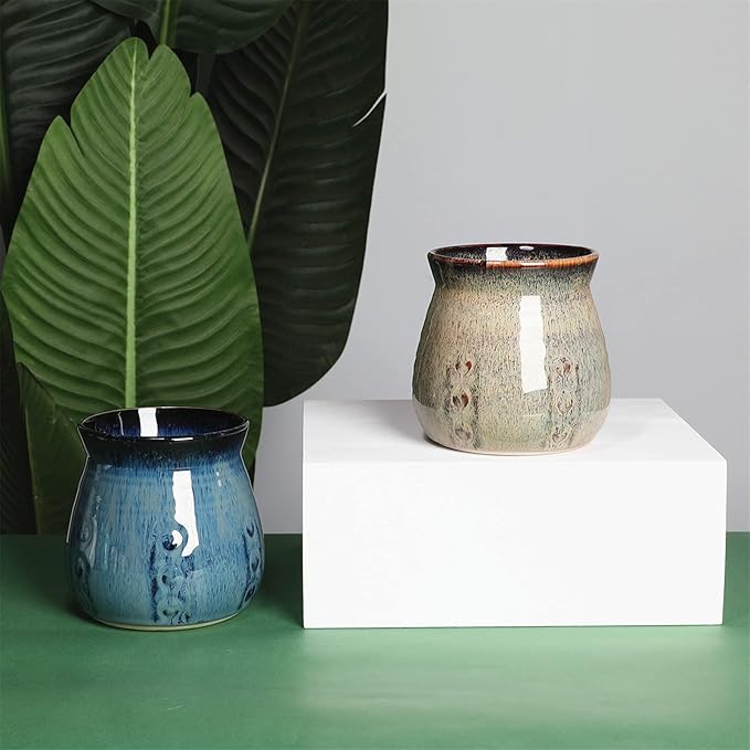 Ceramic Utensil Holder, Small Utensil Crock Ideal - Image 7