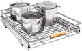 Pull out Cabinet Organizer, Heavy Duty Smooth Sliding Under Cabinet Shelves by Kitstorack