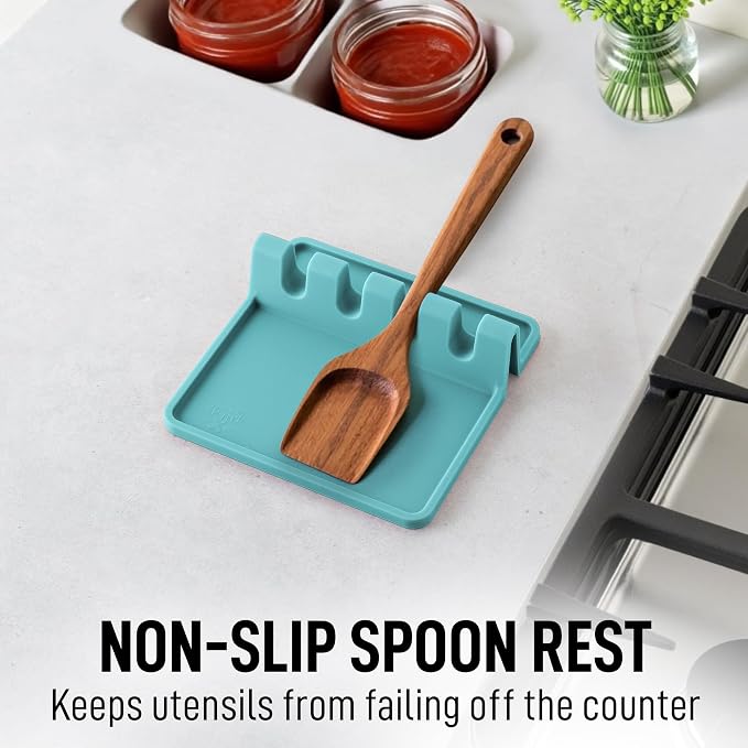 Zulay Kitchen Silicone Utensil Rest - Image 5