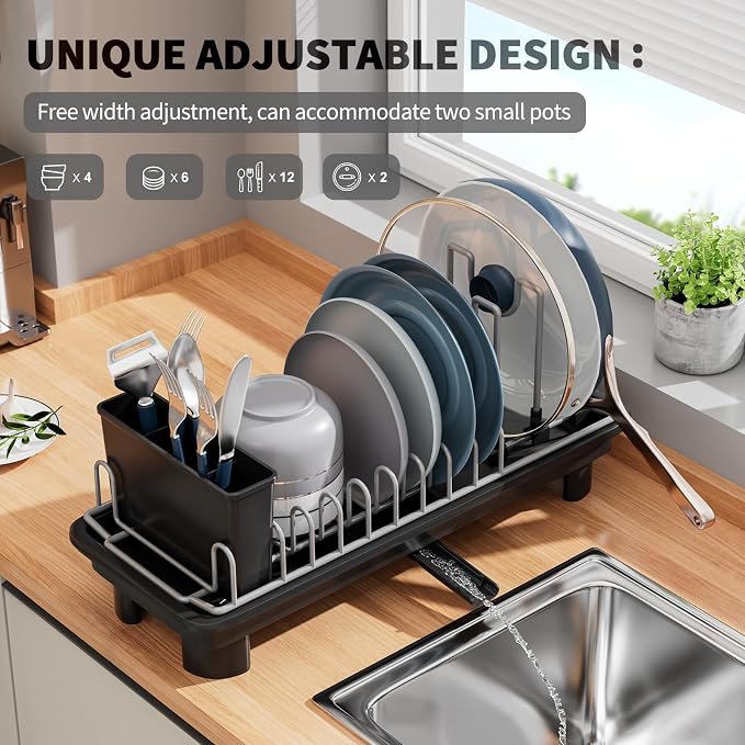 SanDream Small Dish Drying Rack - Image 4