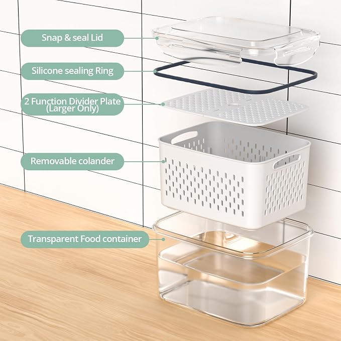 Fruit Storage Containers for Fridge - Image 4