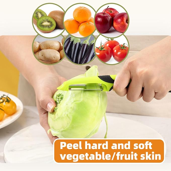 Trez Treamer Vegetable Peelers for Kitchen, Ultra-thin Peeling - Image 6
