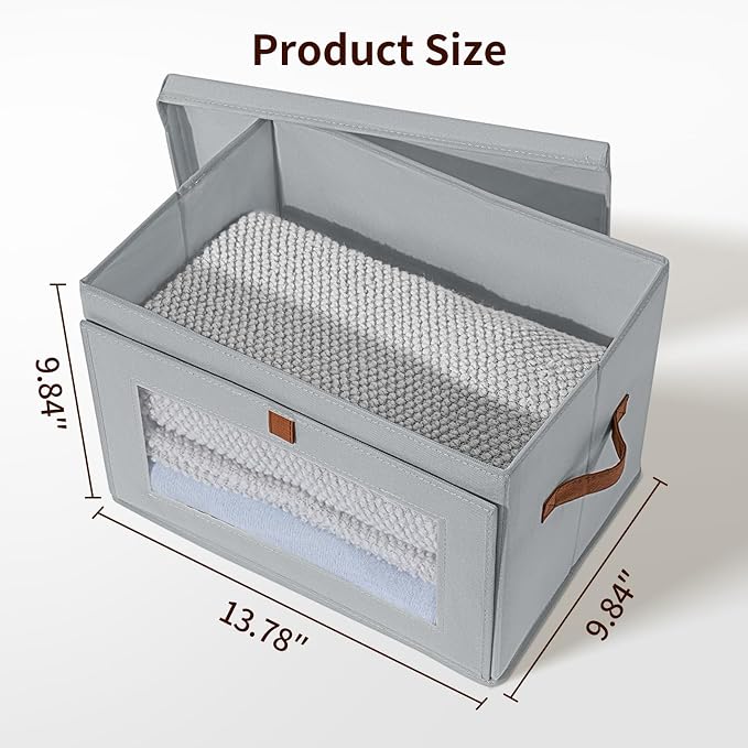 DIMJ Storage Bins with Lids - Image 7