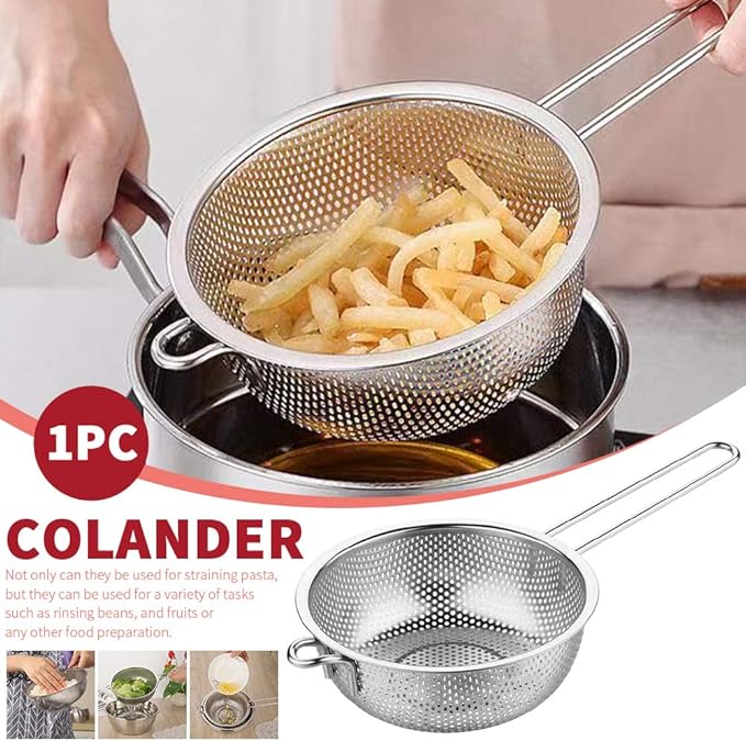 Stainless Steel Colander Fine Mesh Colander - Image 4