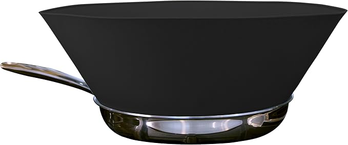 Frywall 12 - Black - Splatter Guard, as Seen on Shark Tank by Frywall