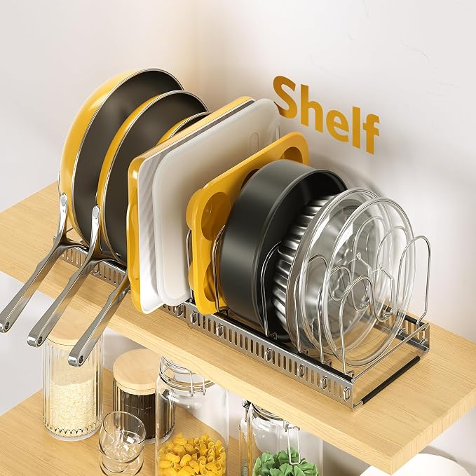 ORDORA Pots and Pans Organizer under Cabinet - Image 7