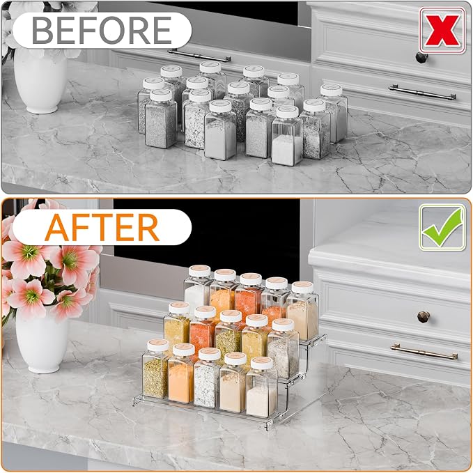 Yieach 3 Tier Spice Shelf Organizer - Image 5