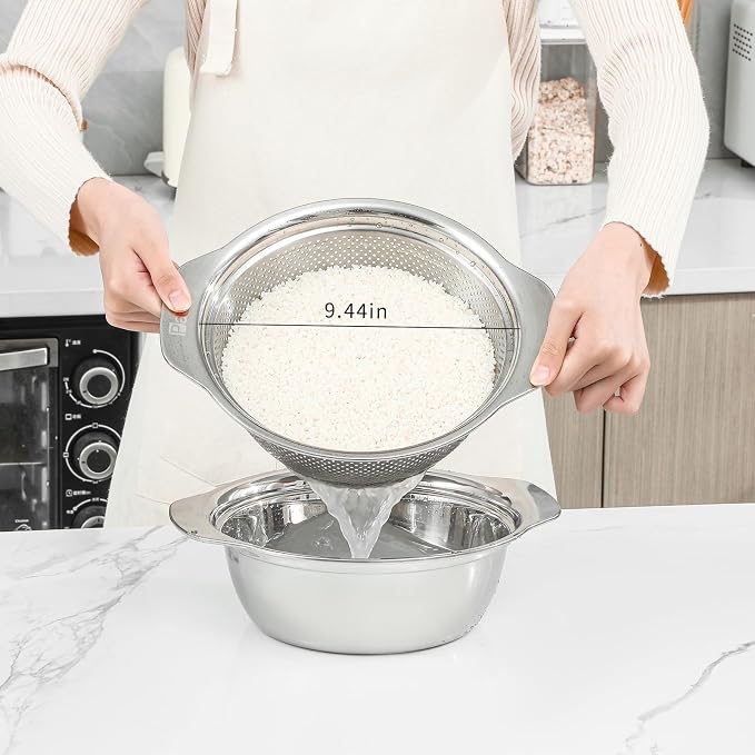 304 Stainless Steel Microporous Colander - Image 2