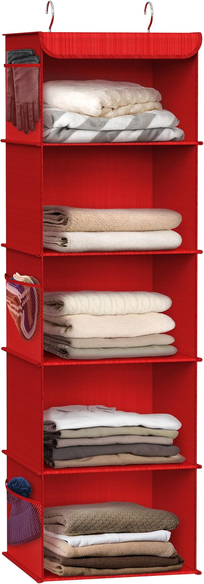 Simple Houseware 5 Shelf Hanging Closet Organizer by SimpleHouseware