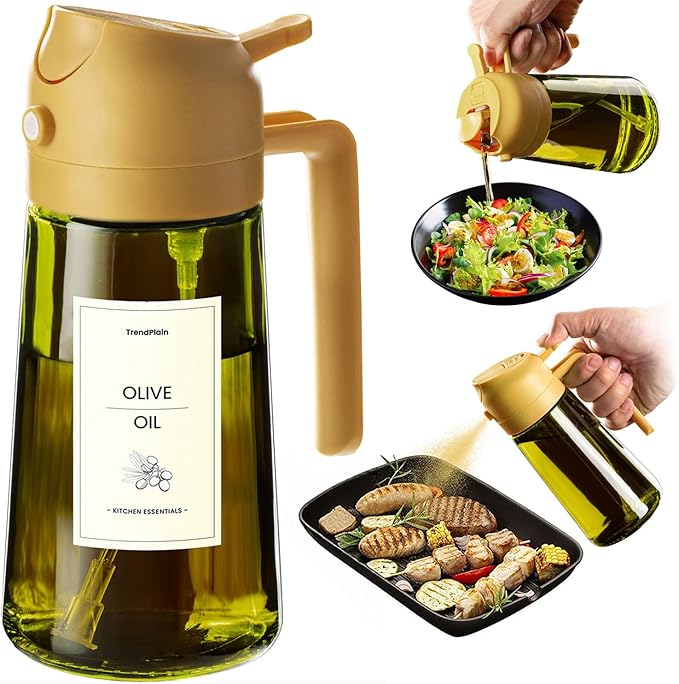 TrendPlain - Original 16oz/470ml Olive Oil Dispenser Bottle by TrendPlain