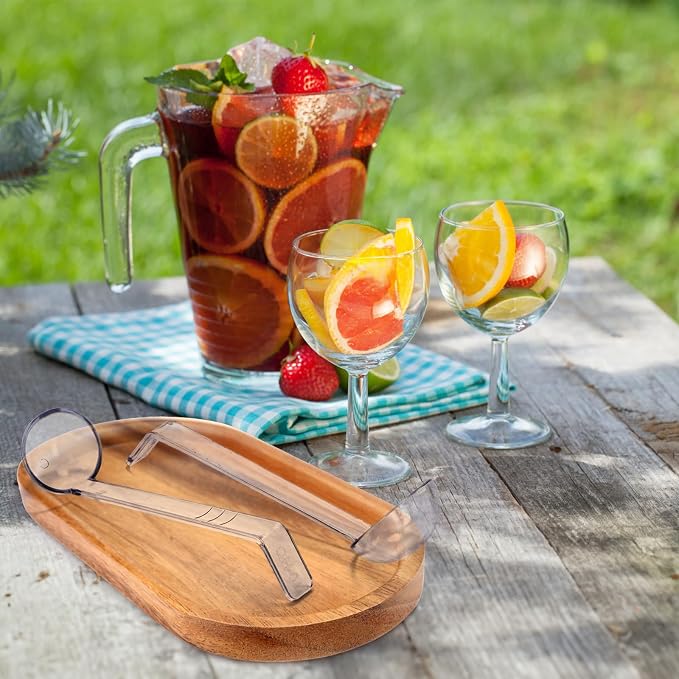 Coloch 20 Pack 1oz Plastic Small Ladle, 7 Inch Clear Mini Ladle Long Handle - Image 7