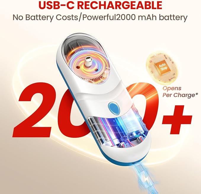 One Touch Electric Can Opener Automatic Can Opener - Image 2