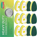 Dishwand Refills Sponges Heads by HELIME