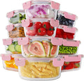HOMBERKING 24pc Glass Food Storage Containers by HOMBERKING